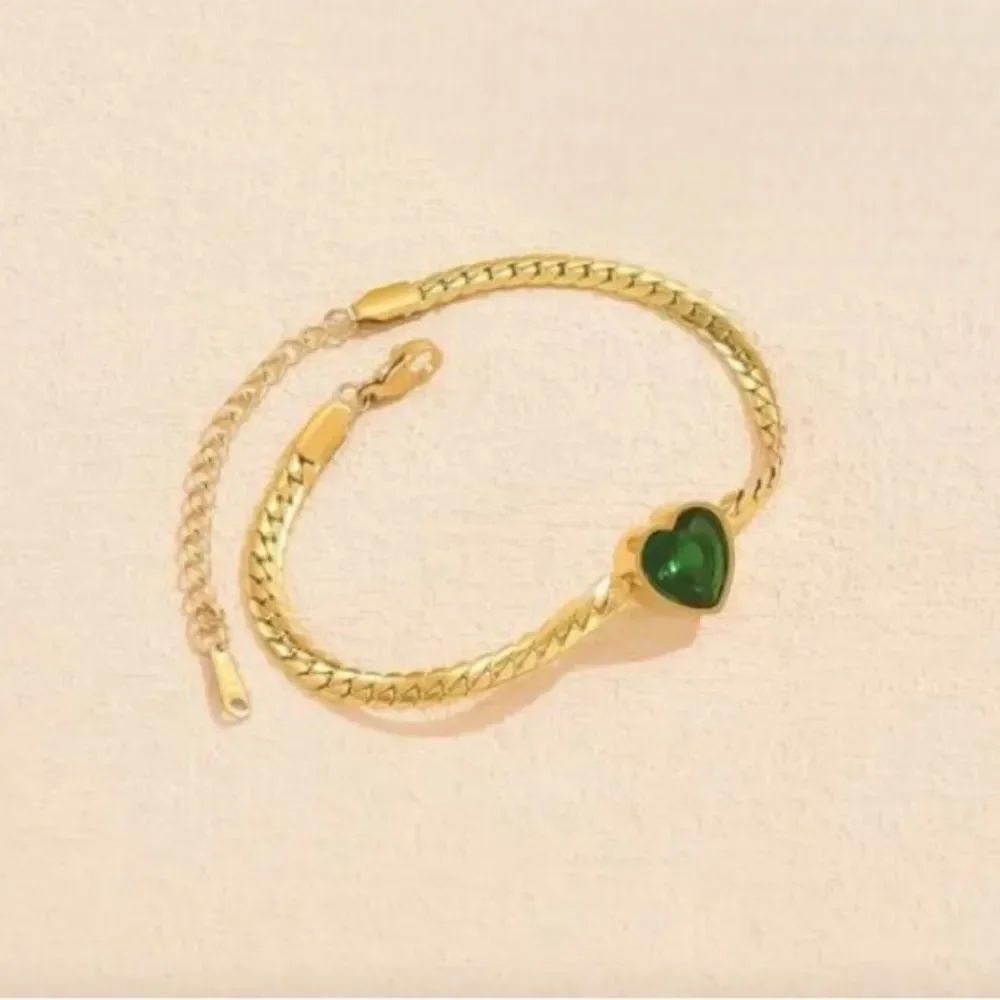 Diamond heart bracelet Q856